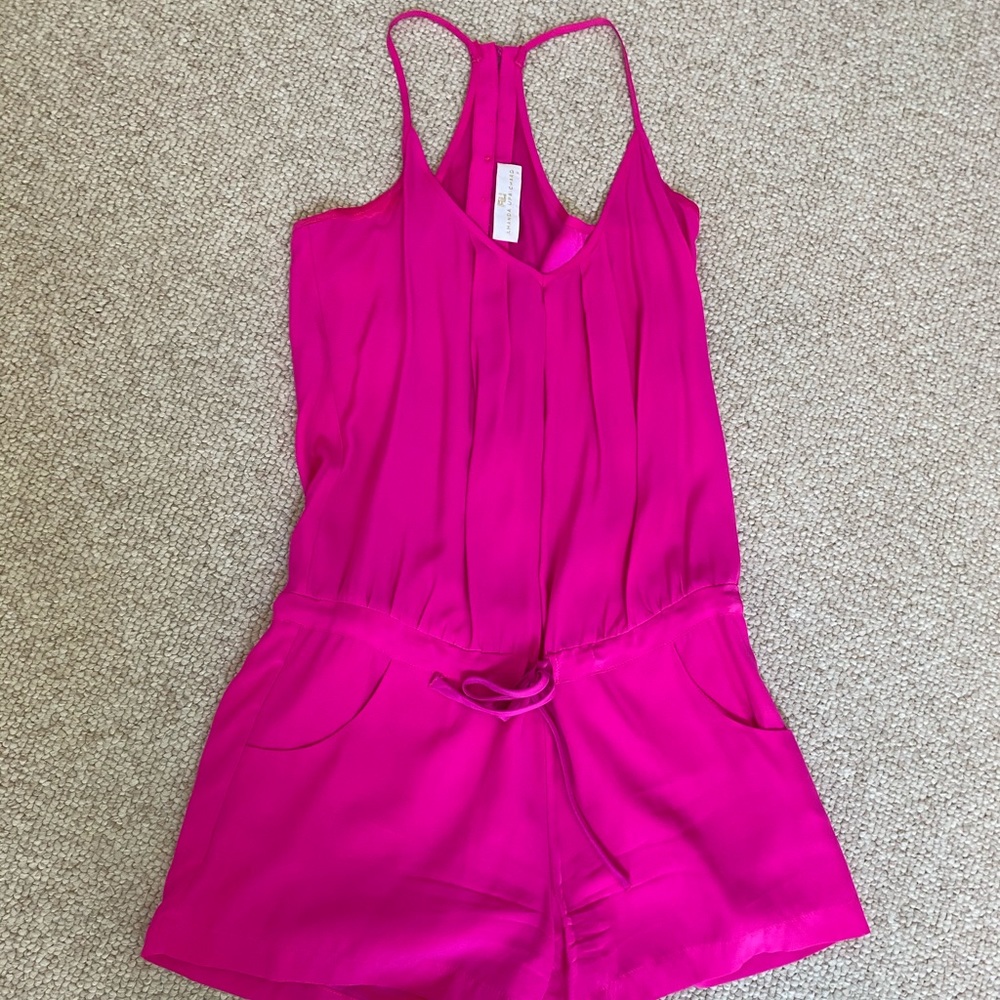 Amanda Uprichard silk romper
